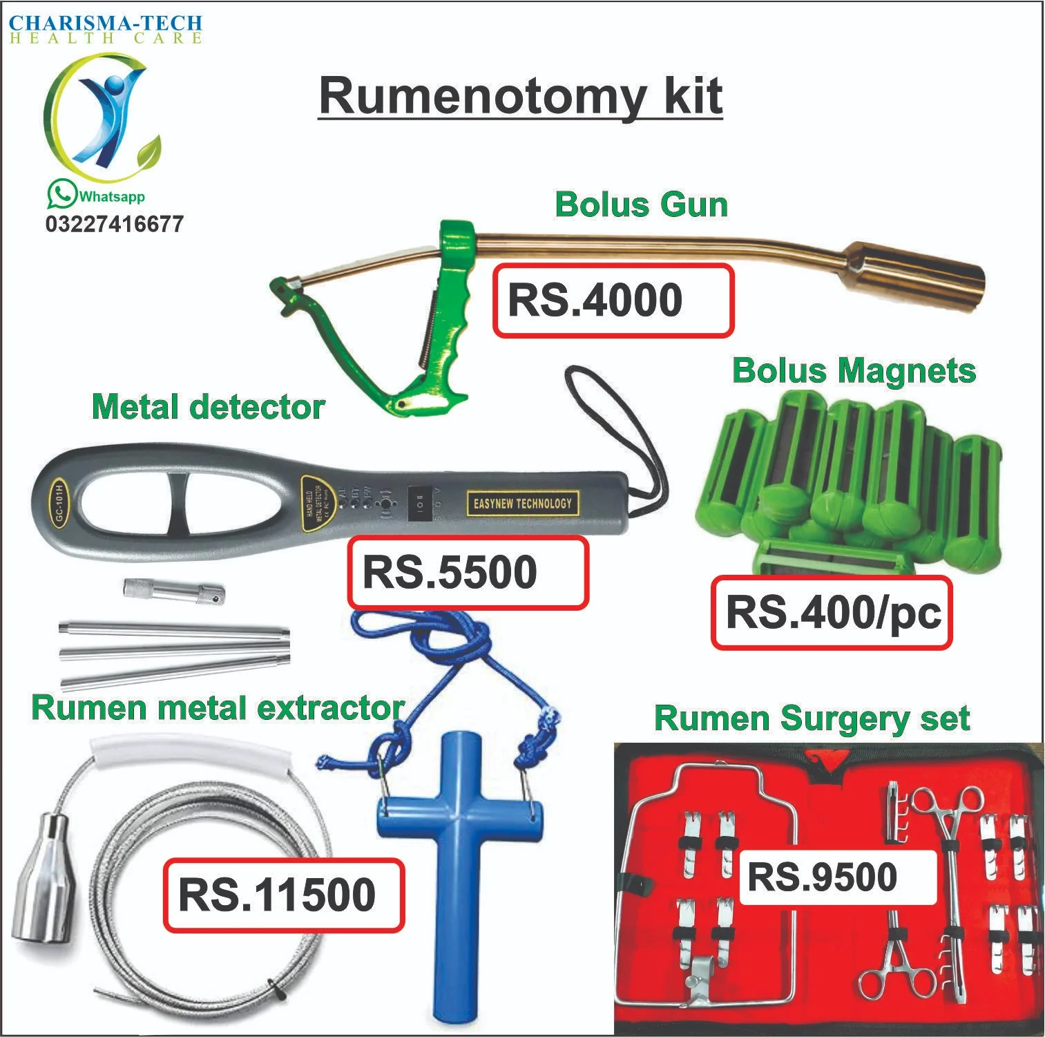 Veterinary Surgical Kit – 21 Piece